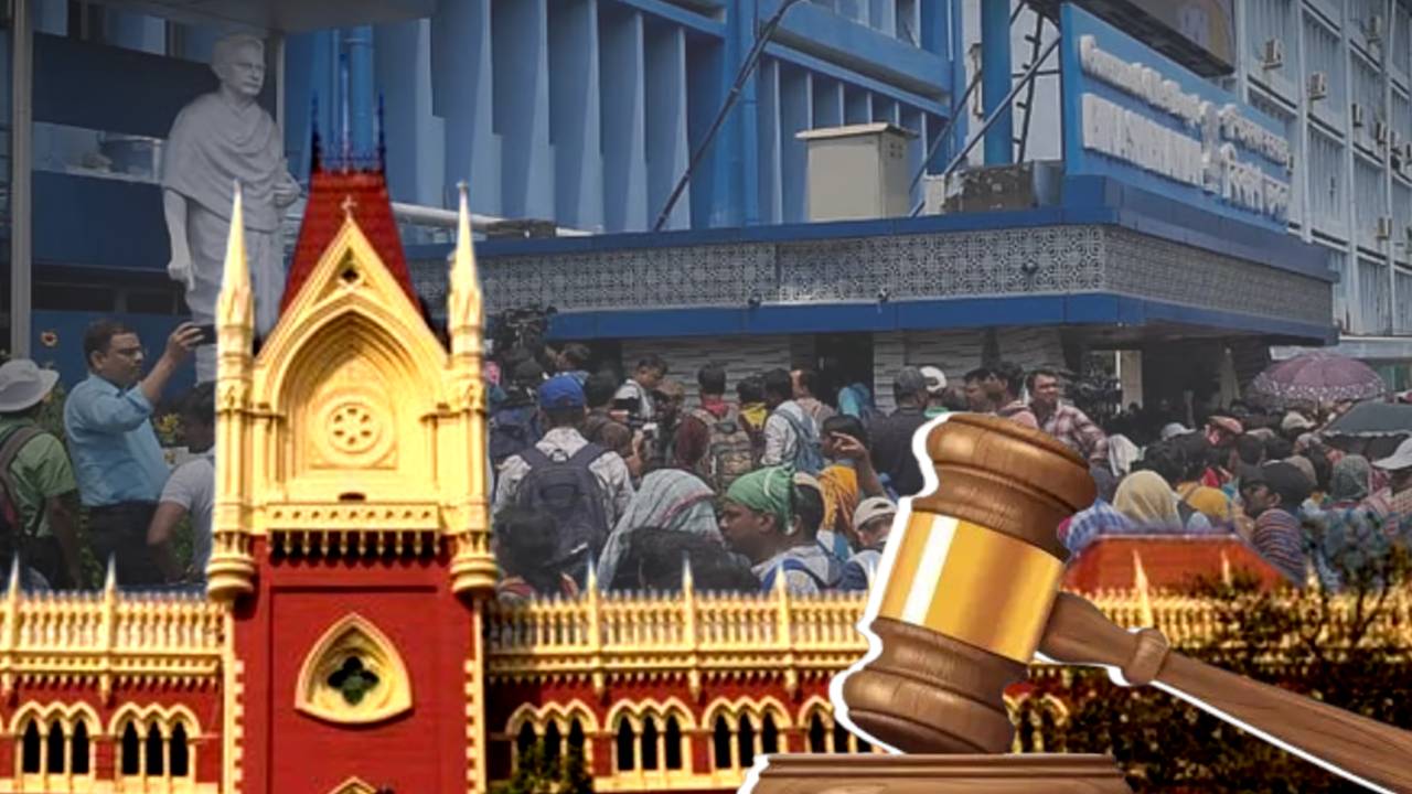 Calcutta High Court order about SSC protest in front of Bikash Bhawan