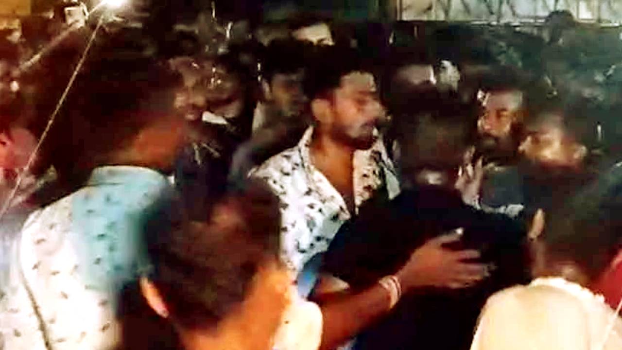 Chaos in Barasat over alleged post against India