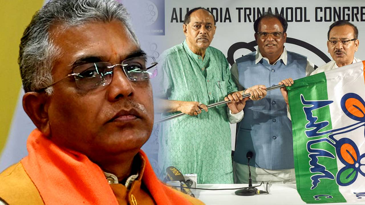 Former BJP MP Dilip Ghosh on John Barla joining Trinamool Congress