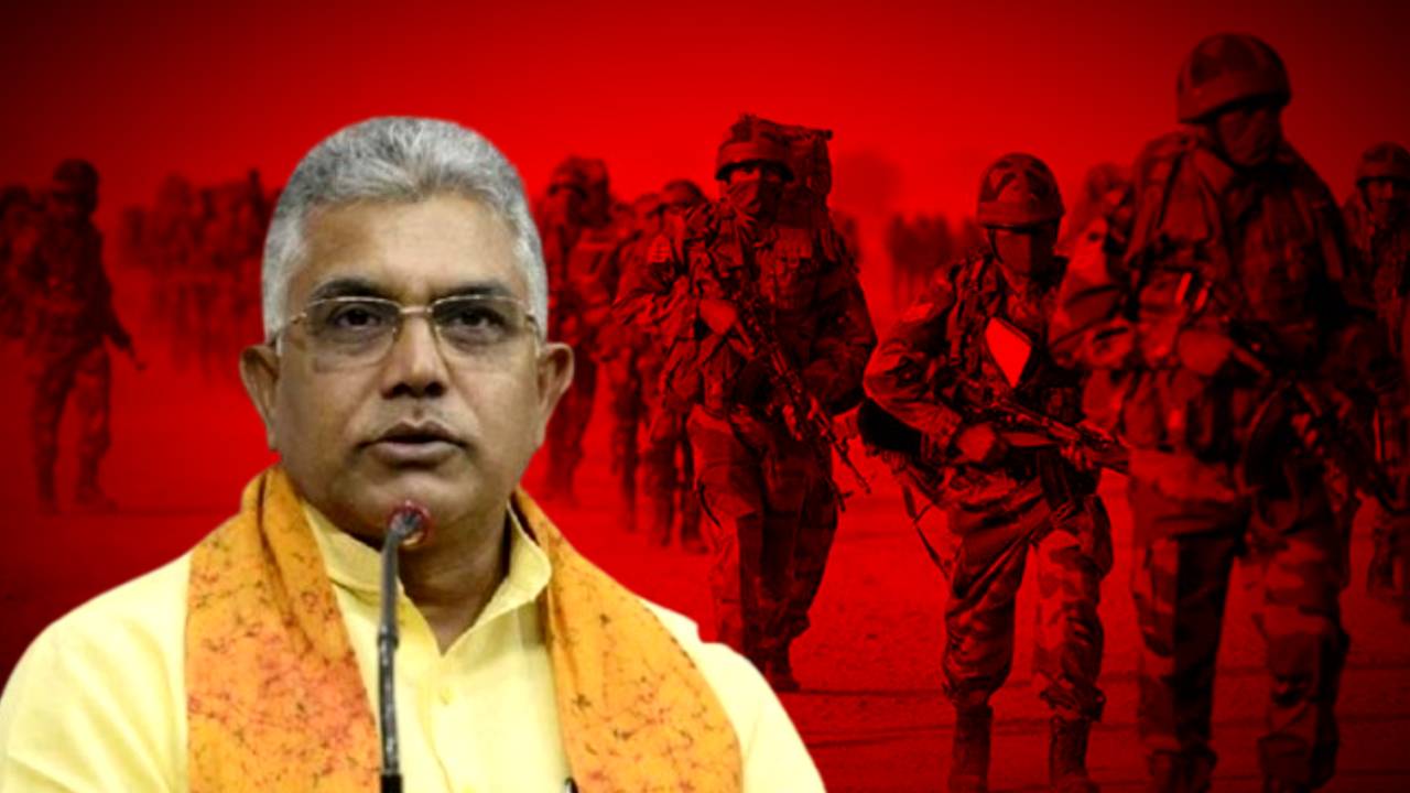Former BJP MP Dilip Ghosh on POK amid India Pakistan tension