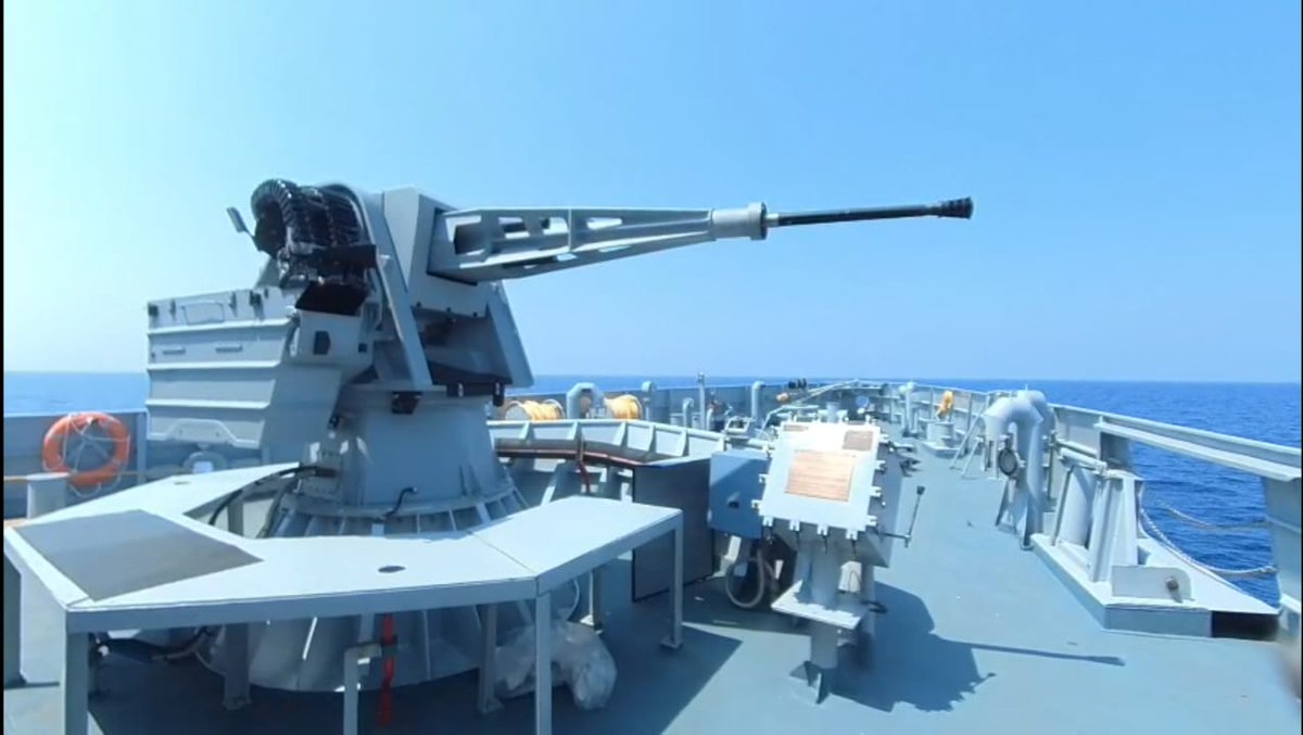 Indian navy built new naval surface gun 