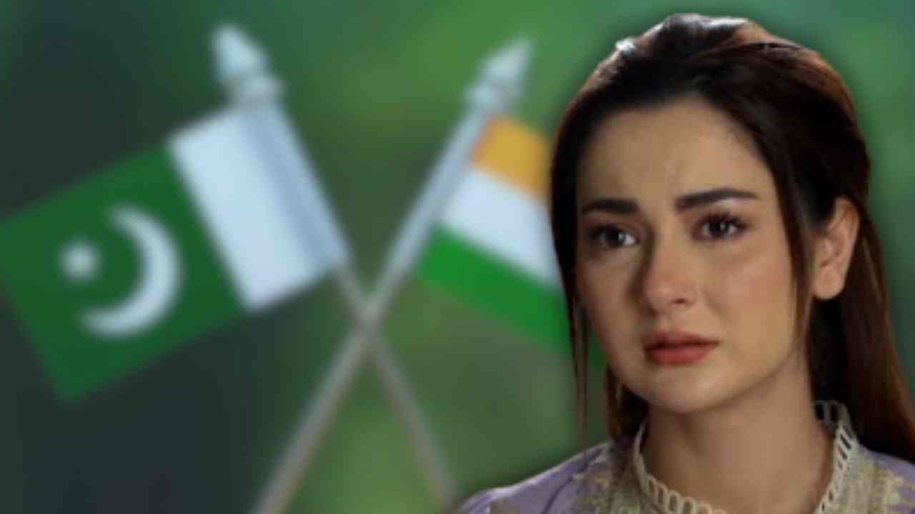 Pakistan actress banned in India.