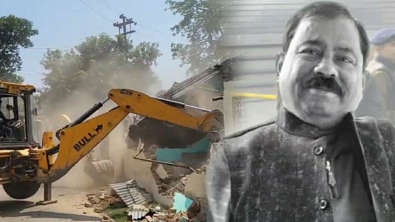 This tmc leader party office broken down in malda 