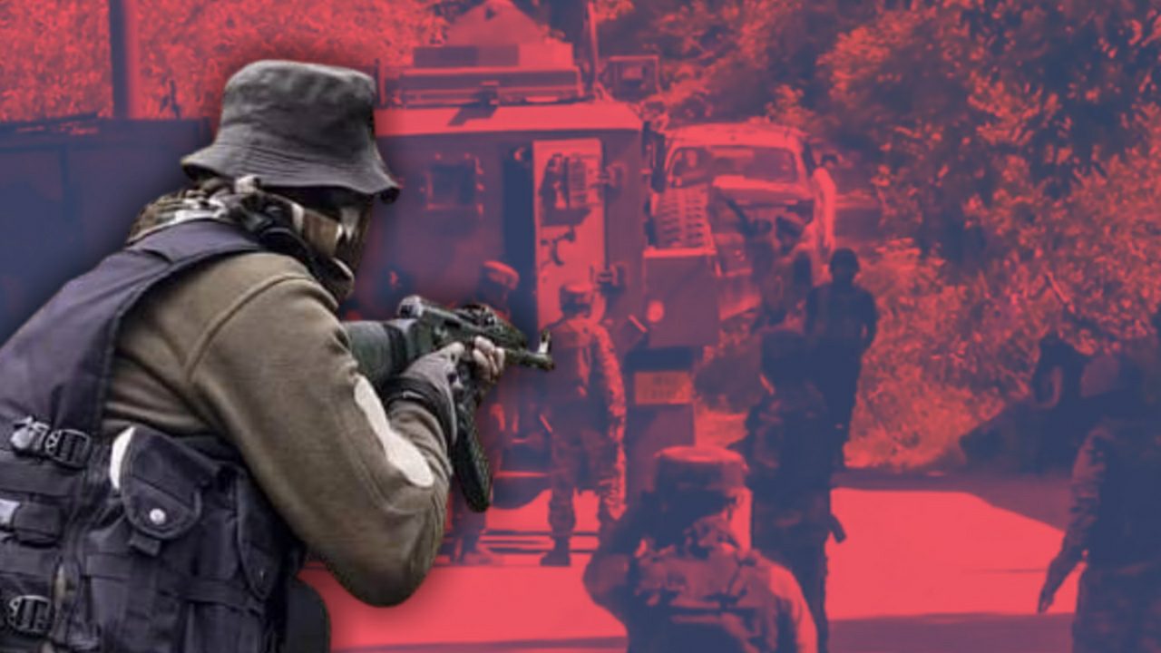 Encounter between terrorist and security force in Jammu and Kashmir 
