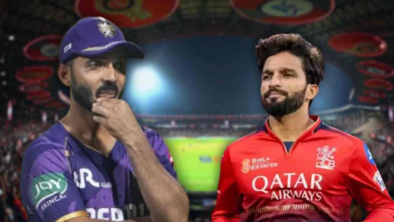 Kolkata Knight Riders and RCB match update.