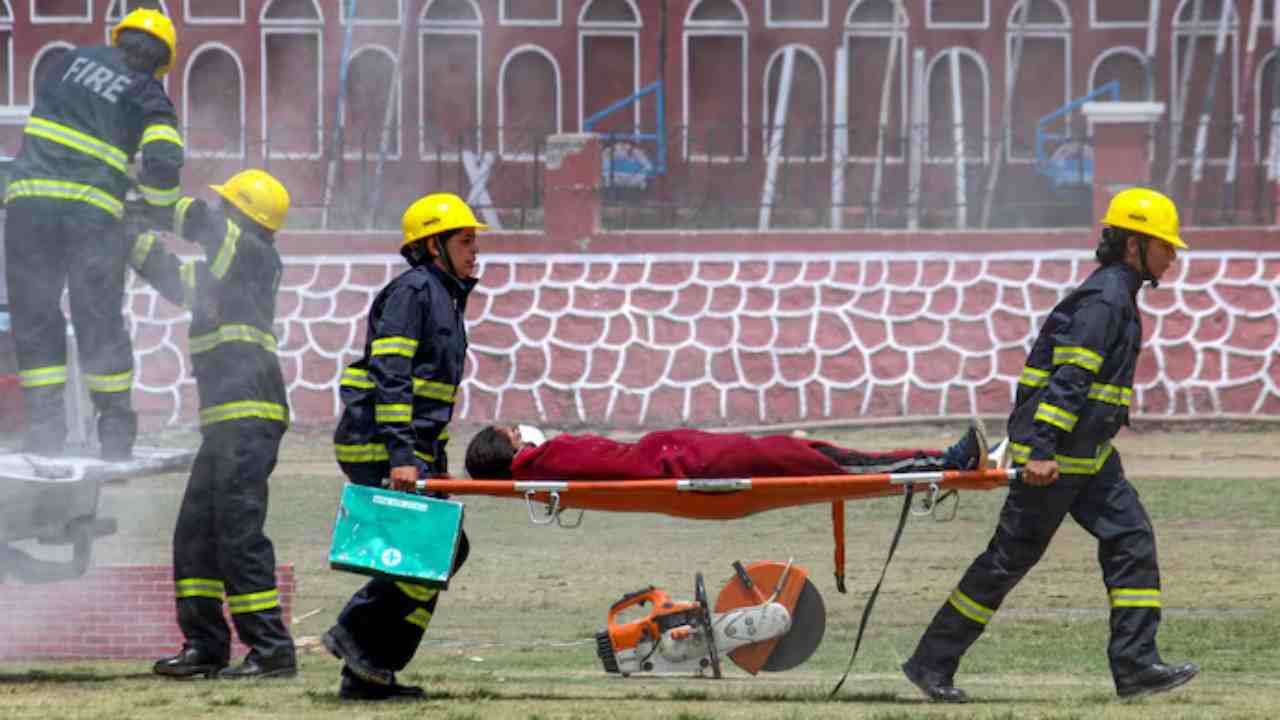 What to do during mock drill.