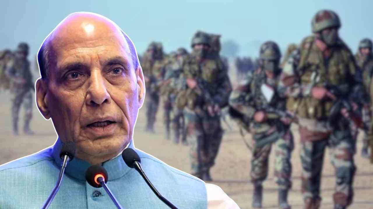 What did Rajnath Singh say in view of the current situation.