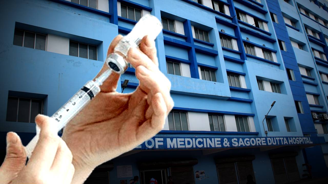 Sagore Dutta Hospital one patient allegedly died after giving injection