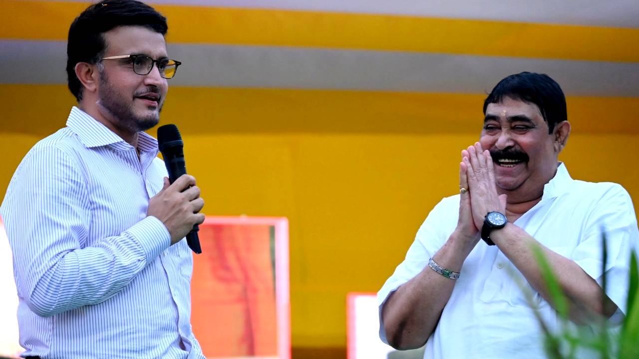 TMC leader Anubrata Mondal request to Sourav Ganguly for a Cricket Coaching Centre