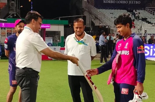 What advice did Sourav Ganguly give Vaibhav Suryavanshi.