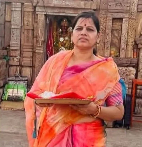 BJP leader missing in car accident.
