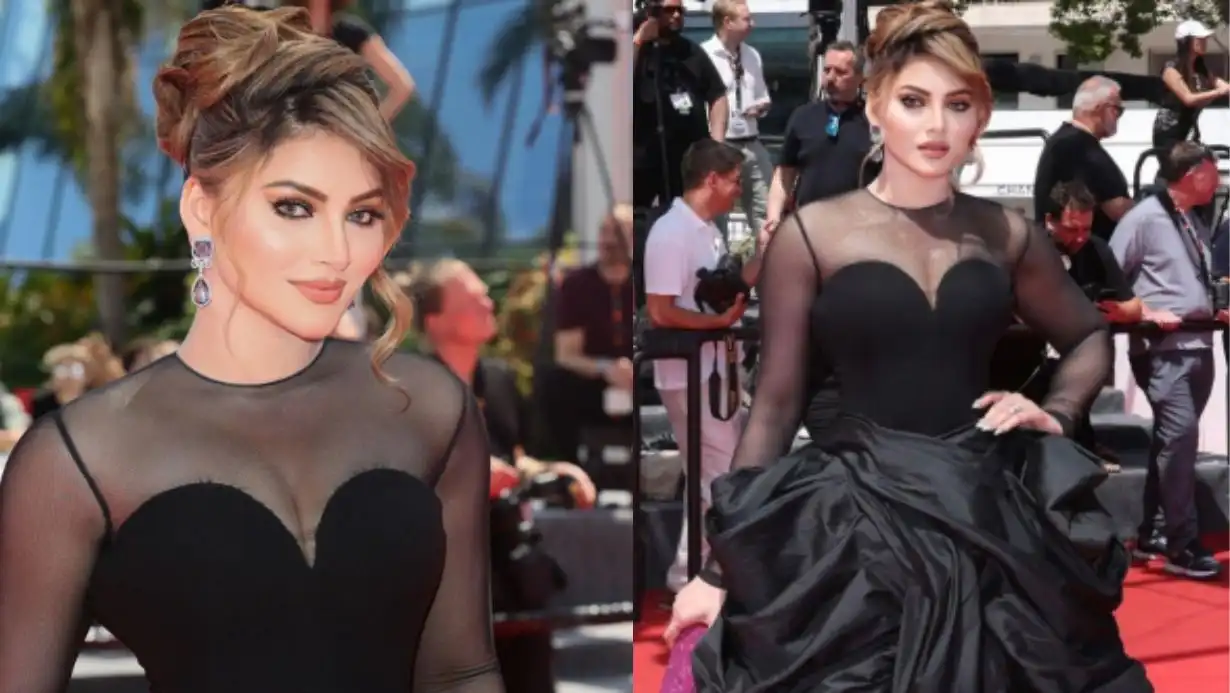 Urvashi Rautela trolled for her cannes outfit 