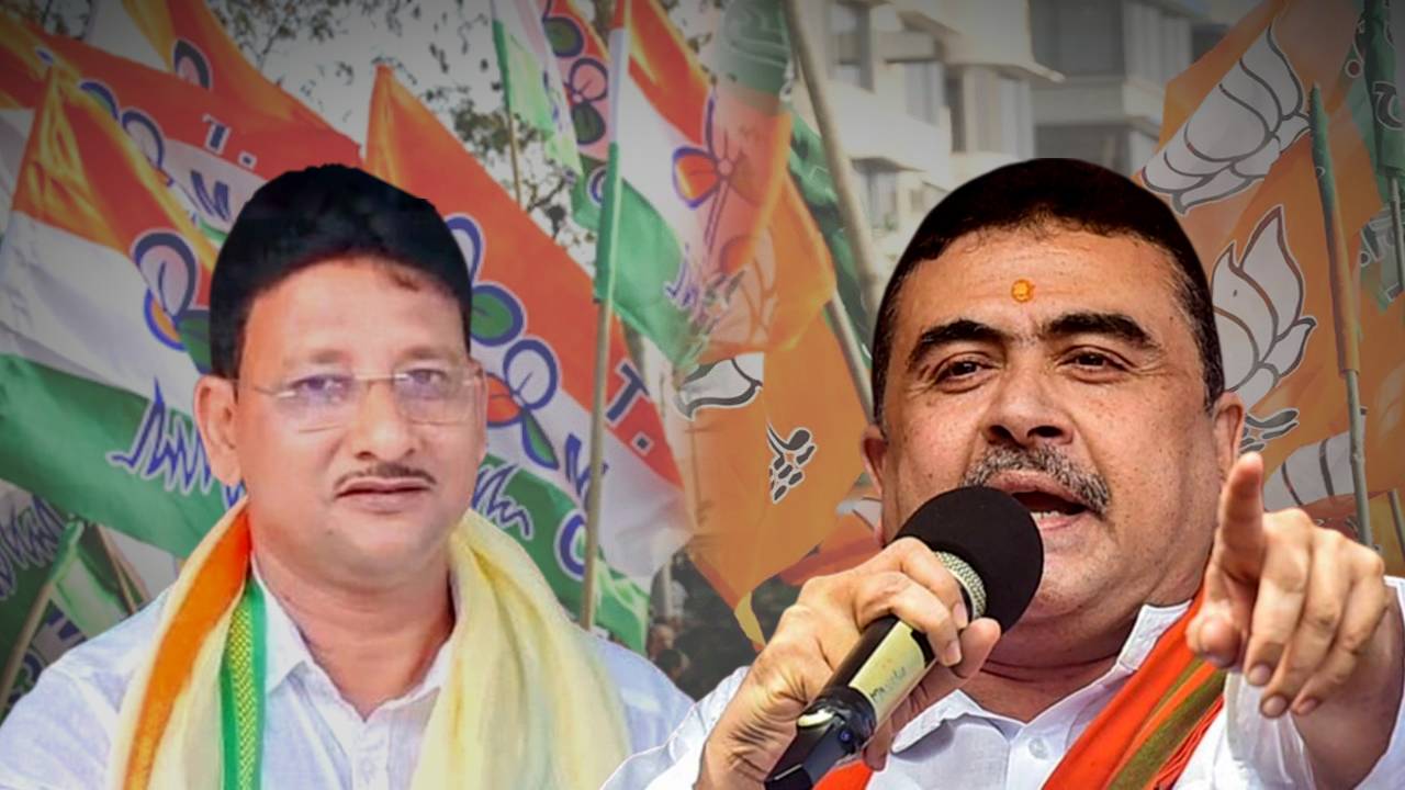 BJP MLA Suvendu Adhikari attacks TMC leader Kajal Sheikh