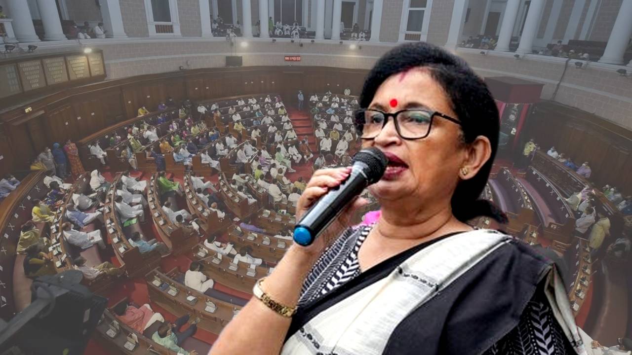 BJP MLAs left before Minister Chandrima Bhattacharya started her speech