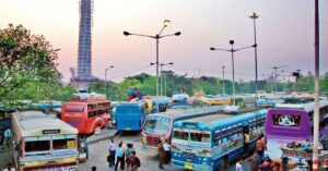 Bus stand is moving from Dharmatala, where will the new address be