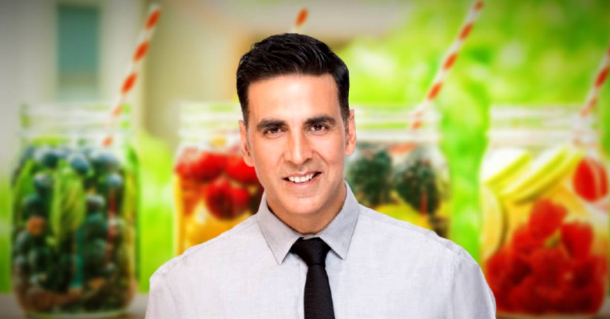Bollywood actor Akshay Kumar drinks this infused water