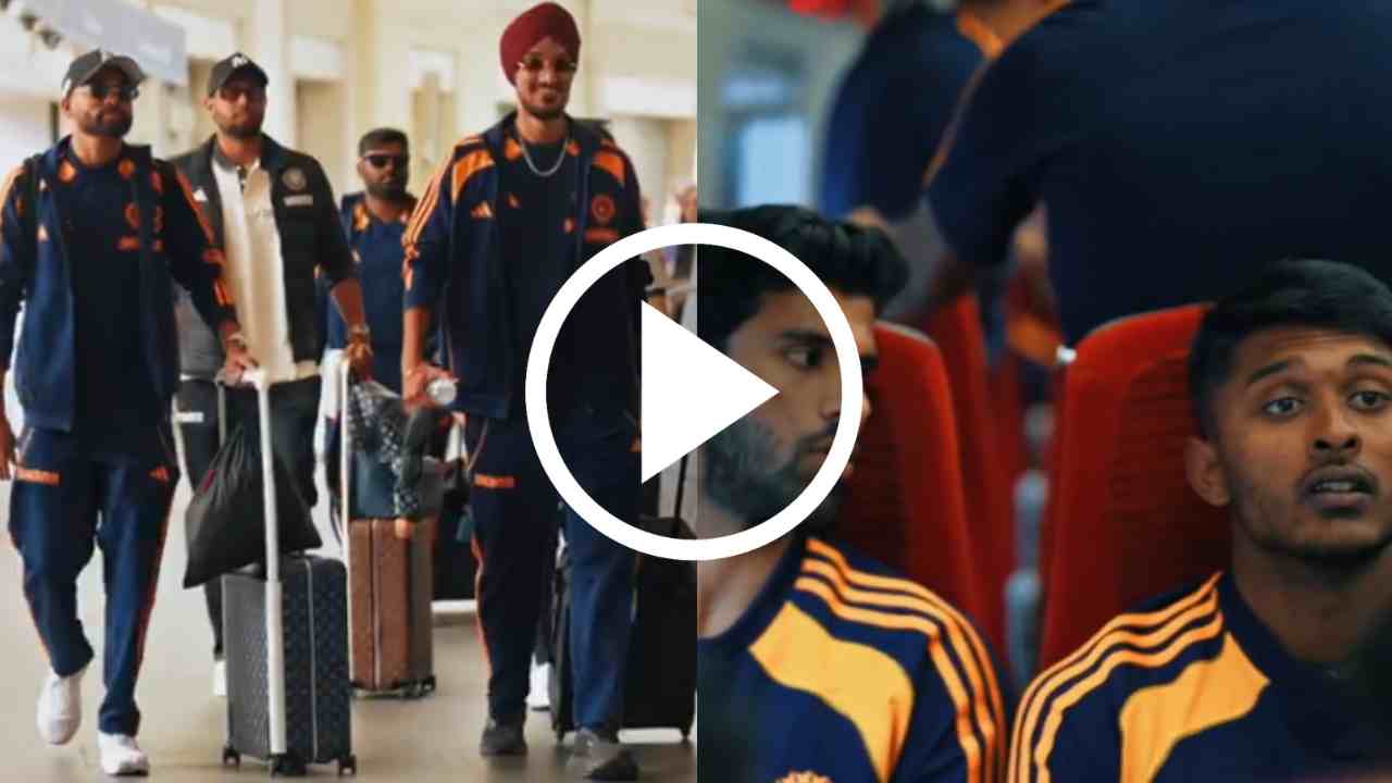 India national cricket team arrives in Leeds for first test against England.