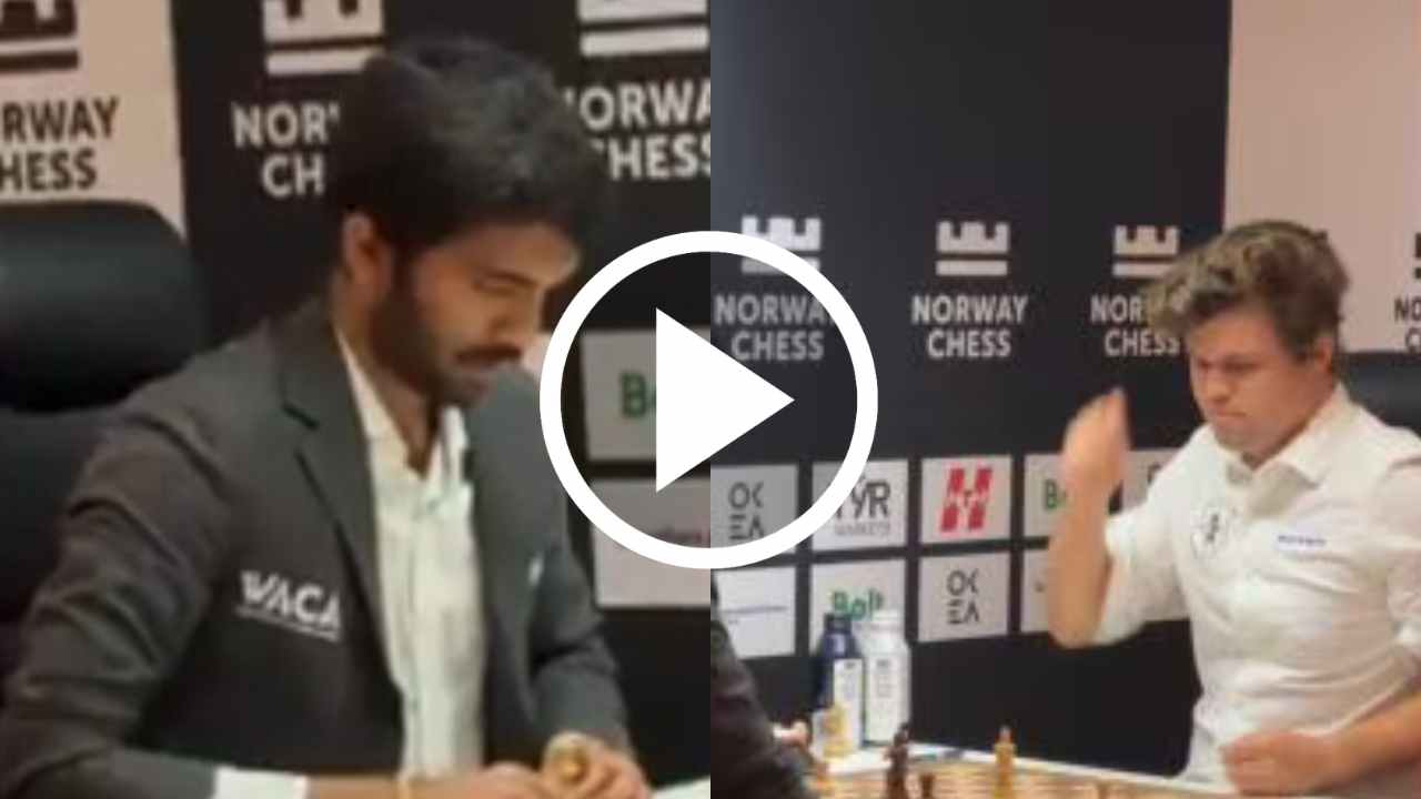 Gukesh Dommaraju defeated Magnus Carlsen.