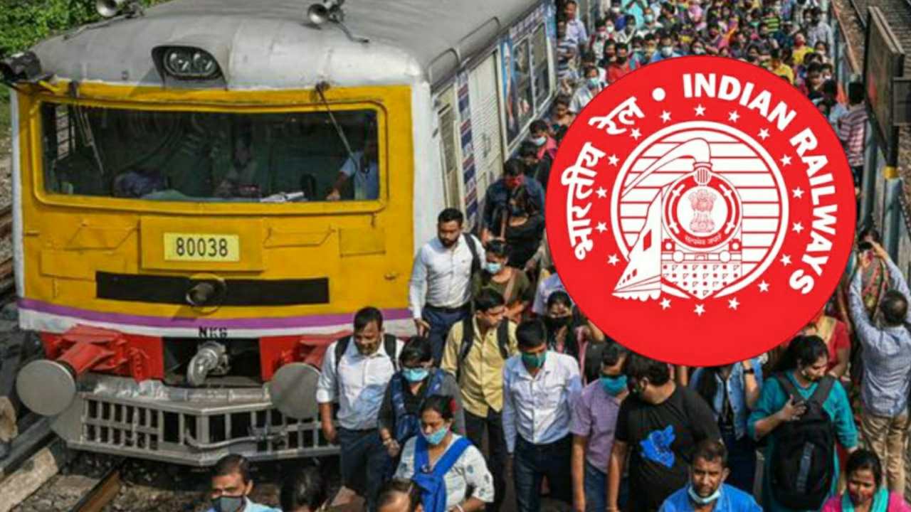 Indian railways gave extra local trains in dum dum station 