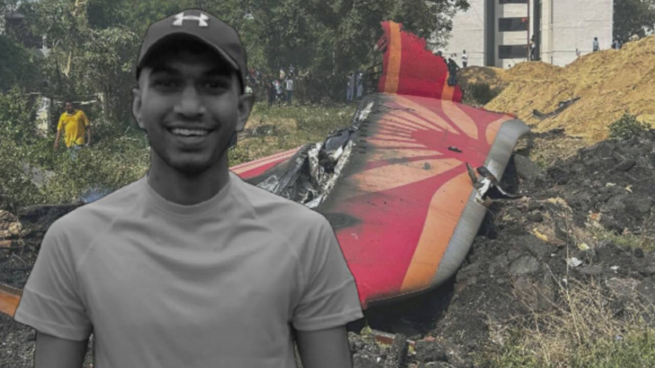 An young cricketer lost his life in ahmedabad plane crash 