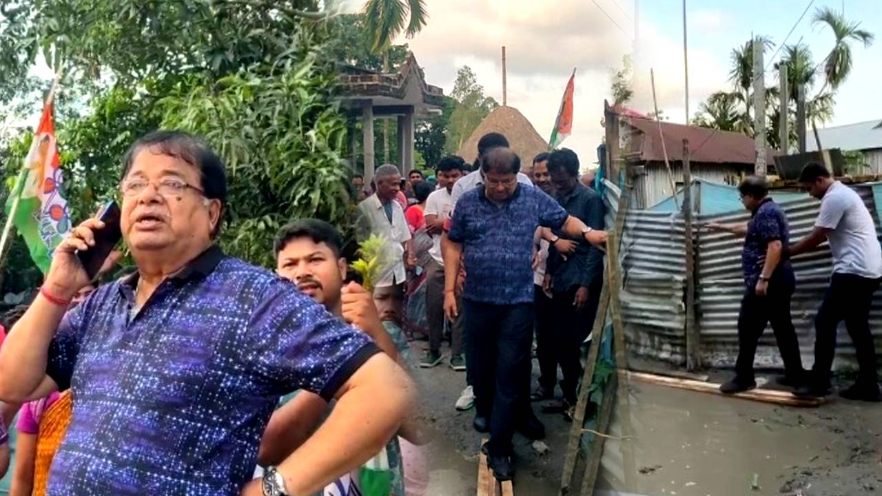 Minister Udayan Guha allegedly faced anger on villagers in Dinhata
