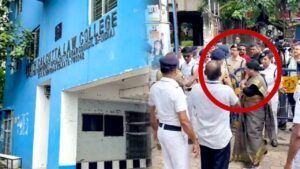 NCW members including Archana Majumdar at Kasba Police Station and the incident site