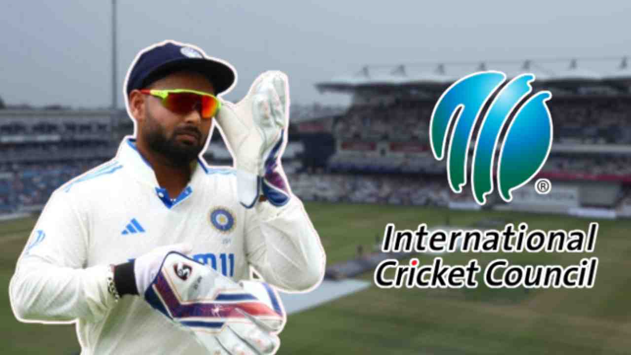 ICC takes big action against Rishabh Pant.