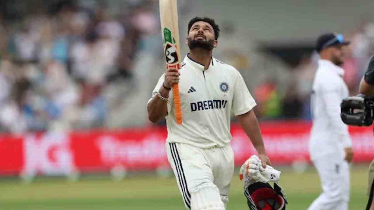 Rishabh Pant sets a record in England.