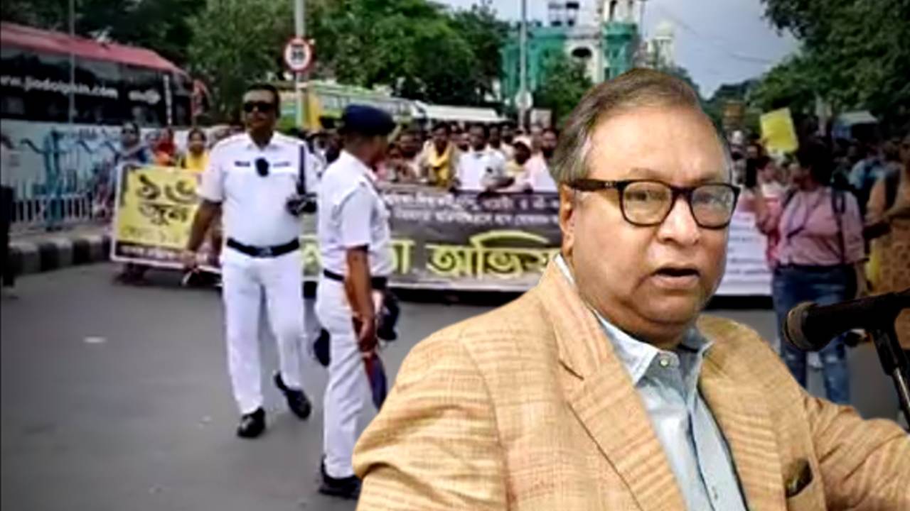 SSC recruitment case Jawhar Sircar goes to SSC protesting manch