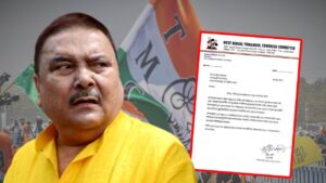 Trinamool Congress show cause Madan Mitra letter sent on Sunday