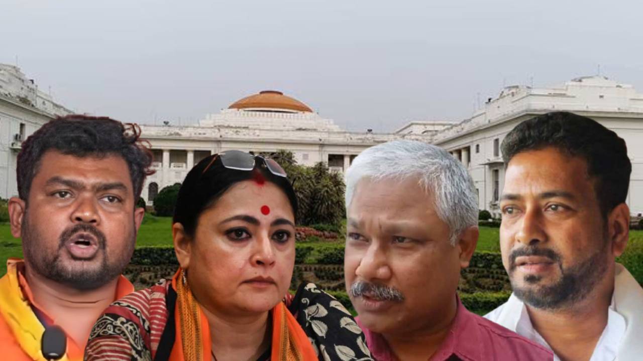 West Bengal Assembly four BJP MLAs suspended