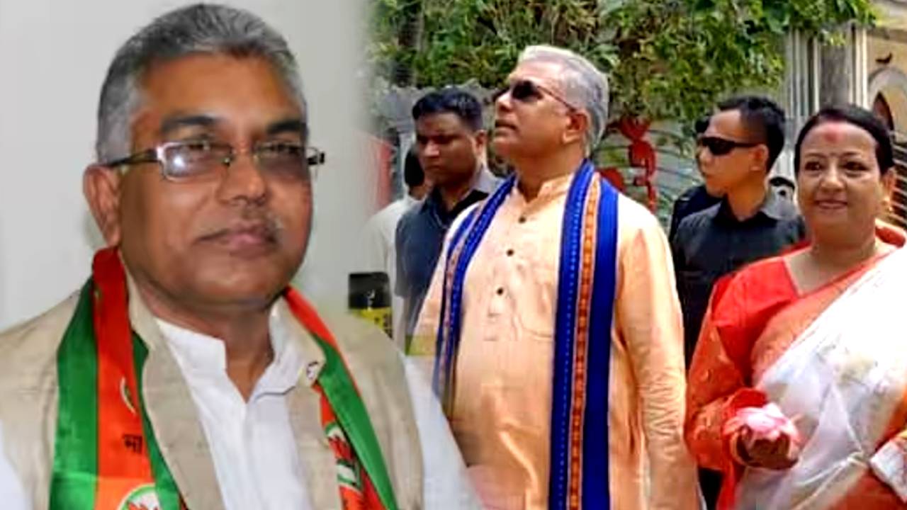 Where did Dilip Ghosh celebrated his first Jamaisasthi