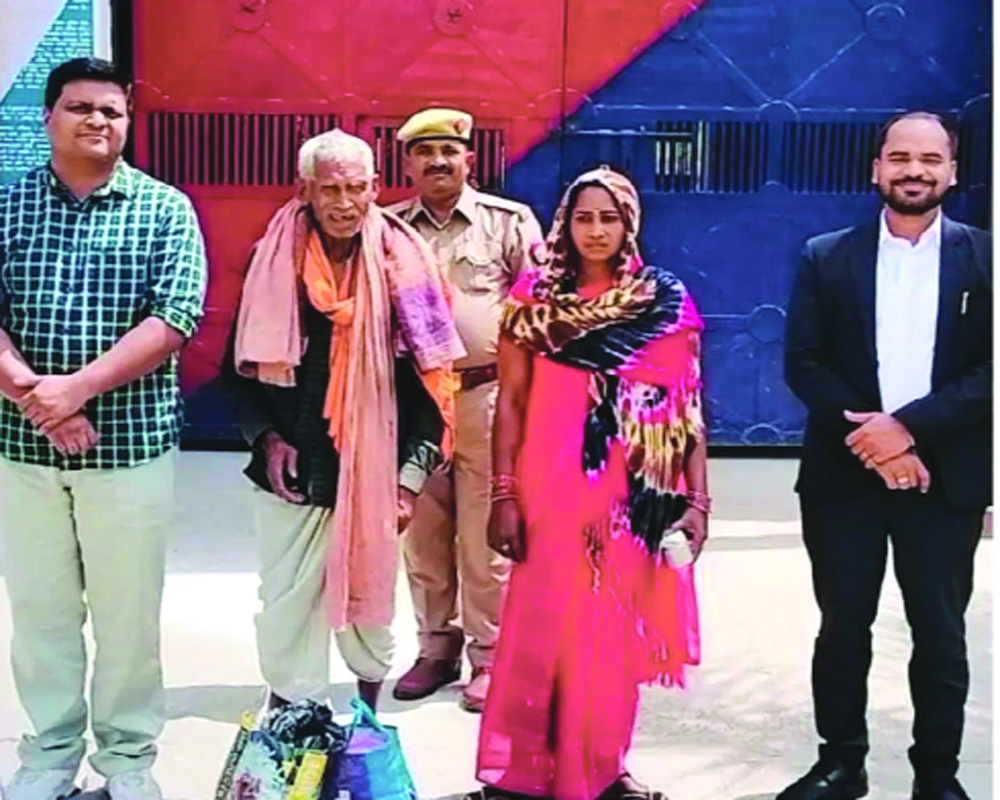 old man released after long legal battle Uttar Pradesh.