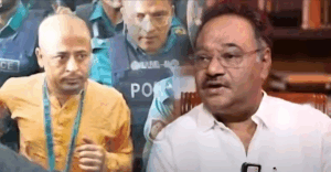 Shamik Bhattacharya cries over Chinmoy arrest
