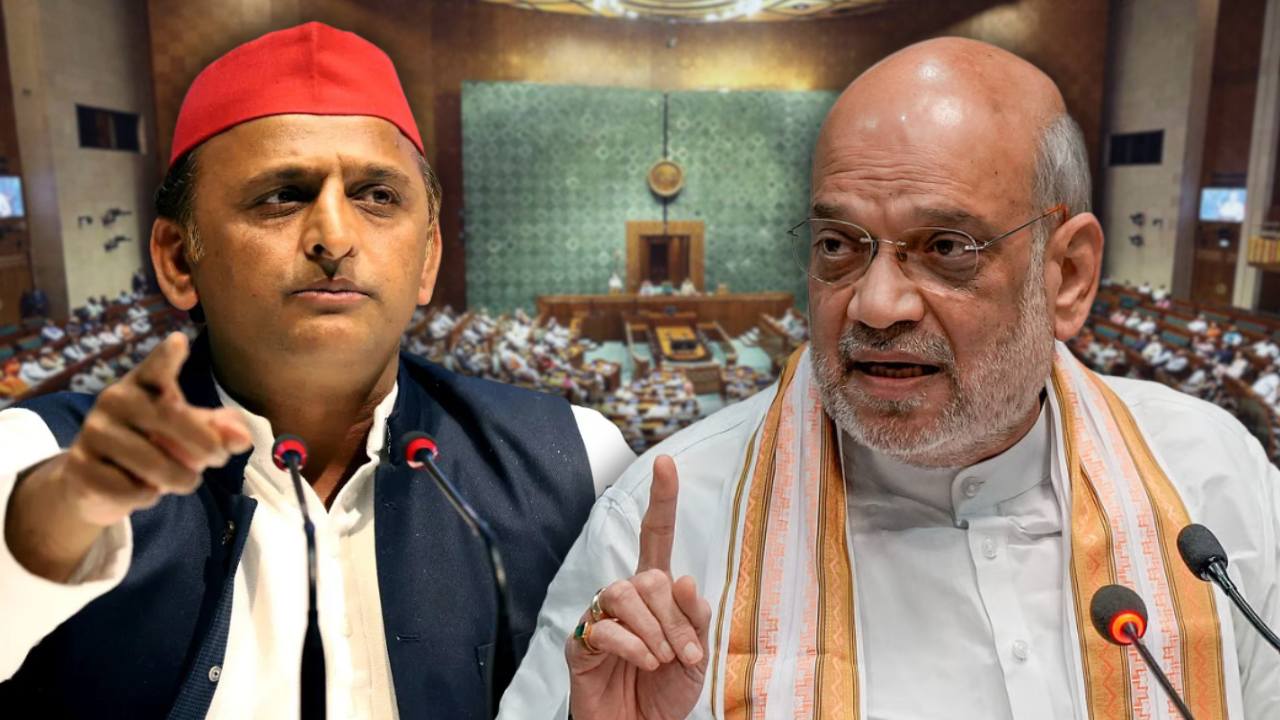 Amit Shah responds to opposition in Lok Sabha.