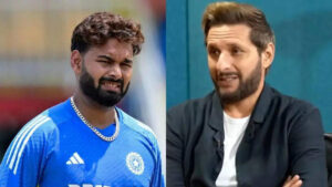 Team India cricketer is compared to Shahid Afridi.