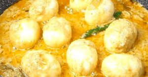 Egg korma easy recipe at your kitchen