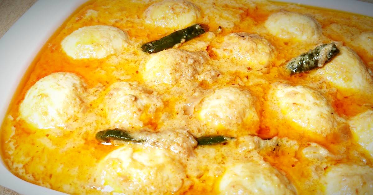 Egg korma Recipe easy at your kitchen