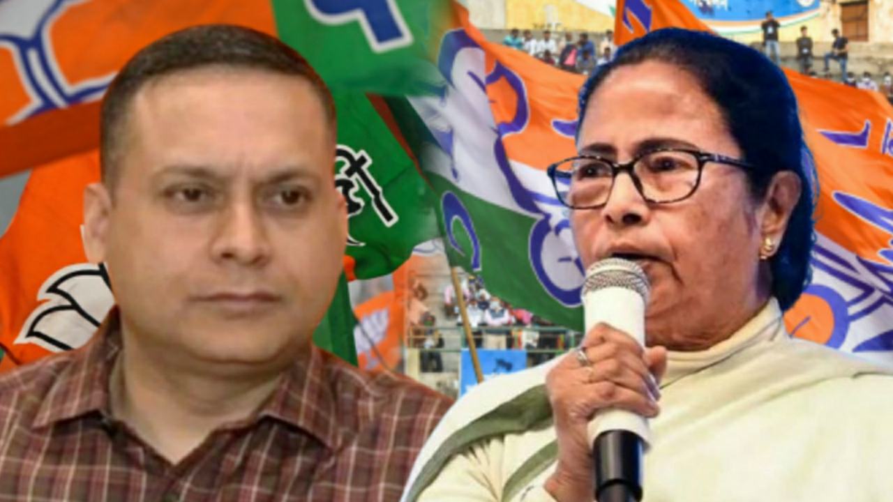 Amit Malviya shared a post against tmc cutmoney