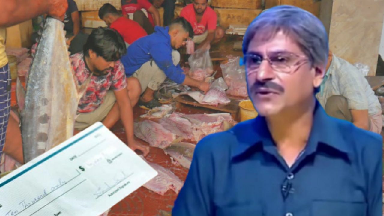 This tollywood actor takes cheque book to fish market 