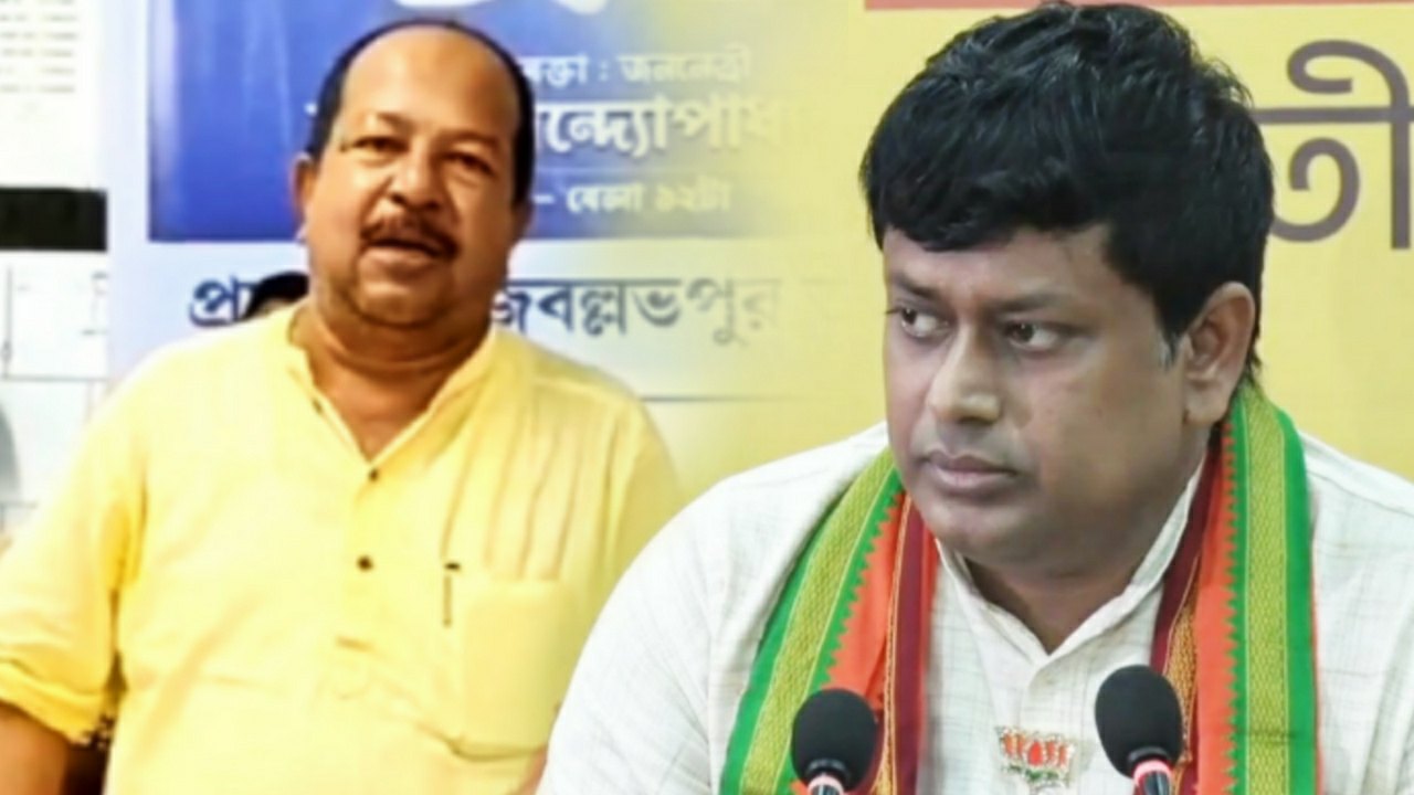 Sukanta Majumdar shared a video of tmc district president