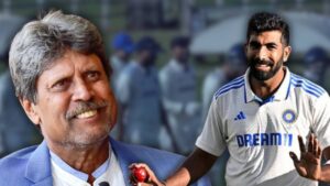 Jasprit Bumrah sets a record in the third Test in England.