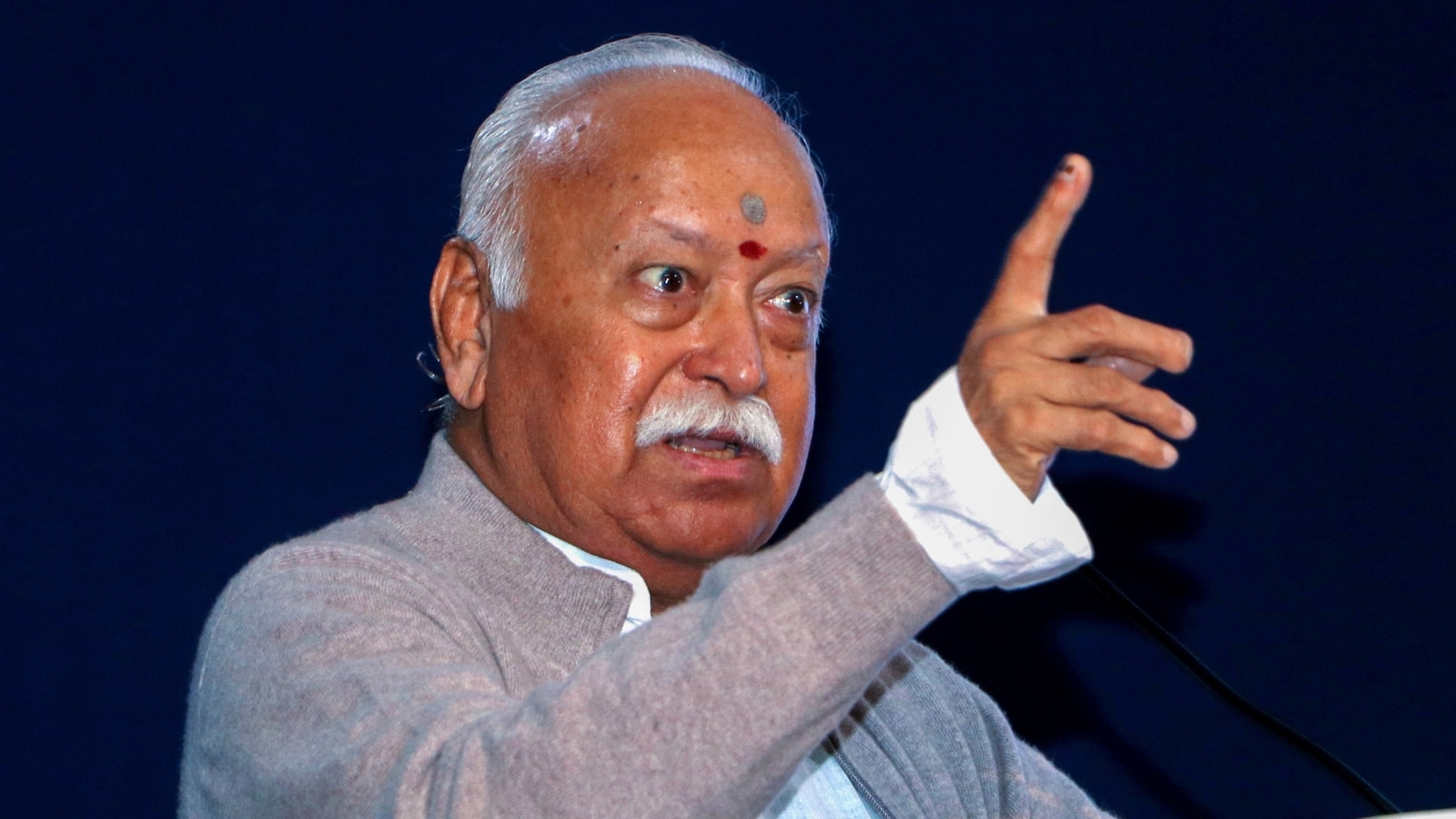 Did mohan bhagwat signalled about taking retirement 