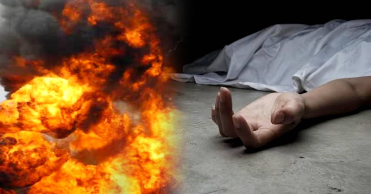 Murshidabad blast one man died in spot