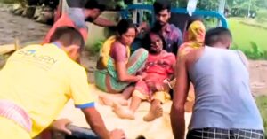 Pataspur housewife dies on the way to hospital after not being able to reach on time