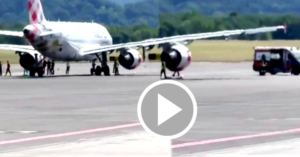 Viral Video man dies after being sucked into engine of a plane at Italy’s Milan Bergamo Airport