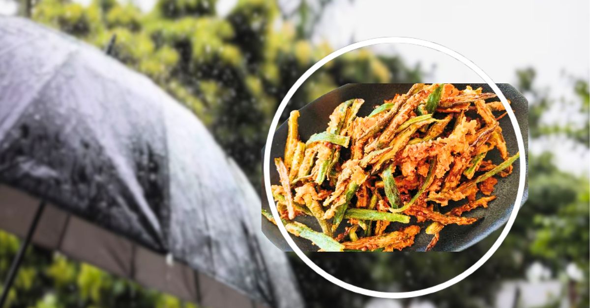 Recipe of bhindi or okra aka ladies finger that can be served as crispy snack