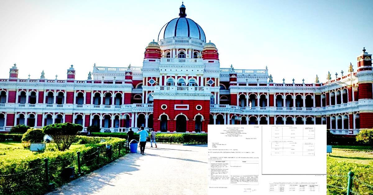 Cooch behar Rajbari ticket sales one crore but few lakh allocated for maintenance report RTI