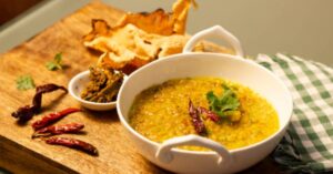 Recipe make two different flavors of khichdi on a rainy day 