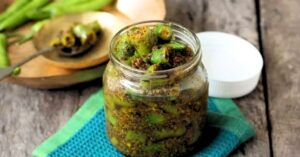 Recipe make this unique pickle without the heat of the sun or vinegar which will last for years